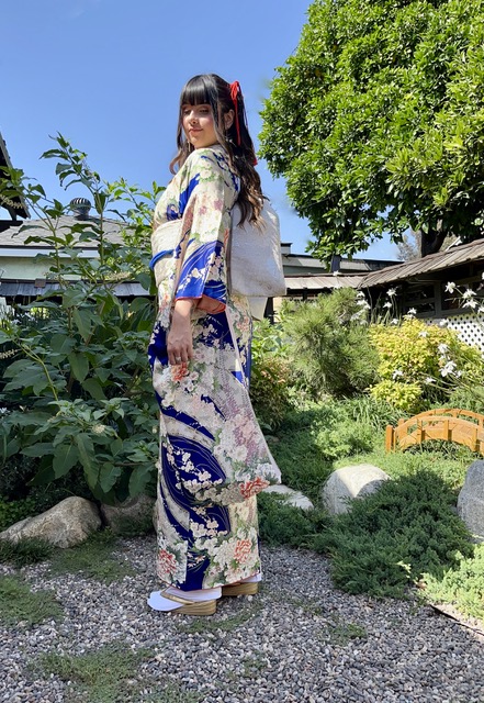 ロサンゼルス 卒業記念着物撮影（振袖）